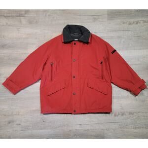 Hugo Boss Black Label Jelly Shot Sport Jacket Men Size 40R Red Utility Barn Coat